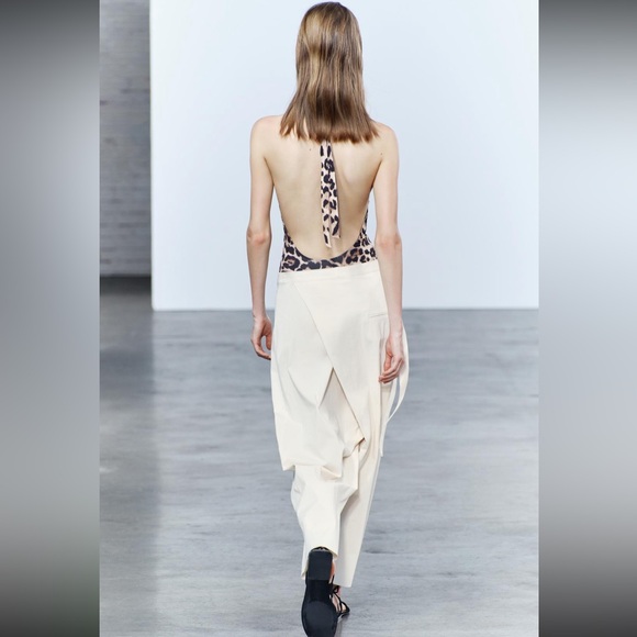 Zara wrap front pants Zara Woman collection - Picture 4 of 11